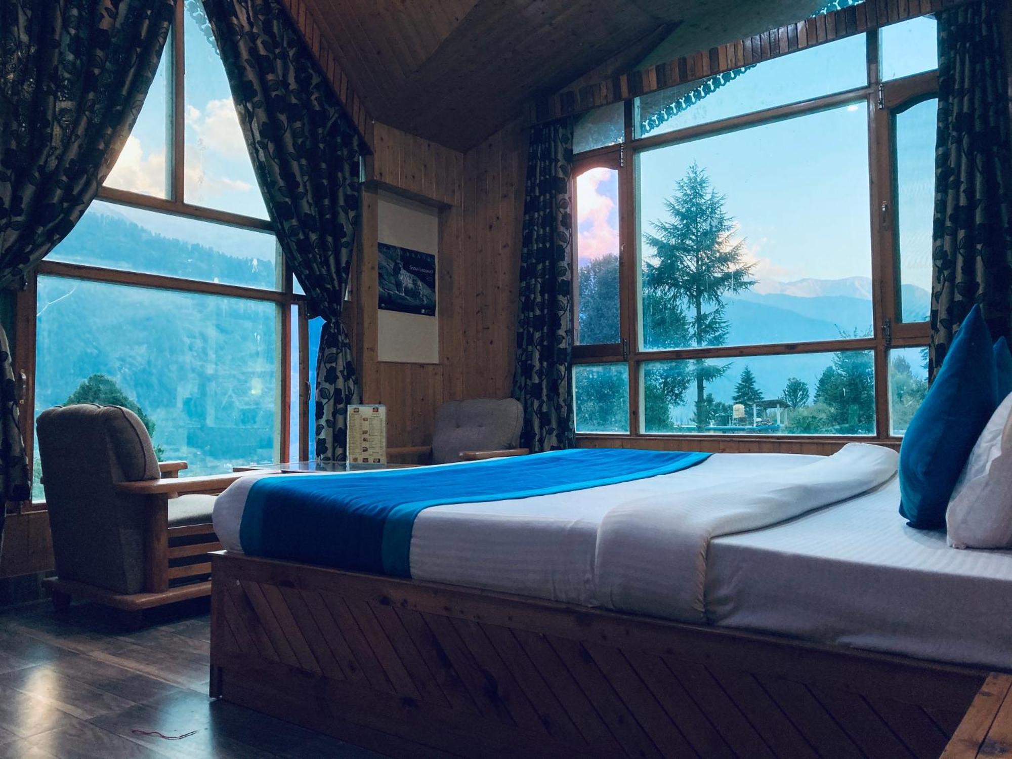 Woods Villa Cottage, Manali Exteriör bild